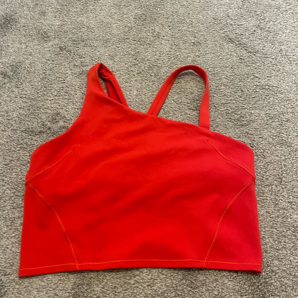 lululemon athletica Red Tank Top